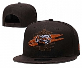 Cleveland Browns Team Logo Adjustable Hat YD (10),baseball caps,new era cap wholesale,wholesale hats